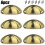 12pcs Cup Handles Shell Pull Kitchen Cupboard Cabinet Door Furniture Drawer Knobs 1