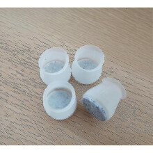 16pcs Extra Small Silicone Chair Leg Floor Protectors with Felt Chair Leg Caps Furniture Table Feet Covers