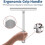 Shower Squeegee for Shower Doors, Shower Squeegee Silicone Handle Shower Squeegee 5
