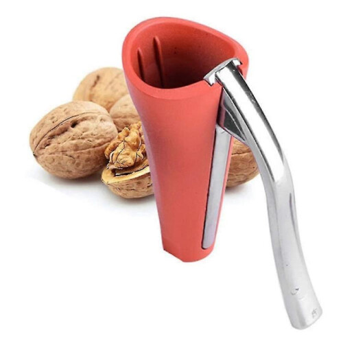 Walnut Peeling Tool, Metal Nutcracker, Nut Peeler, Funnel-shaped Nutcracker, Good for Most Shell Nuts