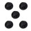 Cable Organizer Cable Holder Wire Organiser Adhesive Cable Clips Wire Holder Single Hole-black, 5pcs 1