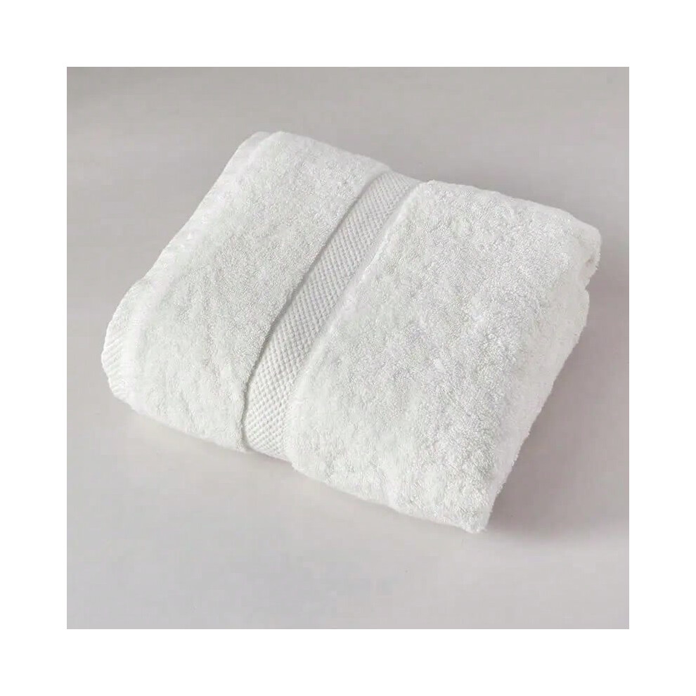 (bai, Bath towel 80x160cm) 800 Grams Of Egyptian Cotton Bath Towels Household Hotel Combed Cotton Bath Towels Luxury Household Men's And Women's Bath-image-OPC-PHGPR9C-NEW