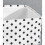 Foldable Storage Box with Linen Stitching Fabric Storage Basket, Storage Box with Cotton Rope Handles Storage Cube Storage Box Circle-small 2