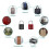 2 Pieces 5-Digit Combination Padlock, Button Combination Security Padlock, Rustproof Padlock, Zinc Alloy Padlock 4