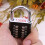 2 Pieces 5-Digit Combination Padlock, Button Combination Security Padlock, Rustproof Padlock, Zinc Alloy Padlock 5