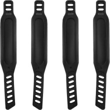 2 Pairs Exercise Bike Pedal Straps Universal Pedal Straps of 1.7 x 12 Inch for Exercise Cycle Home or Gym