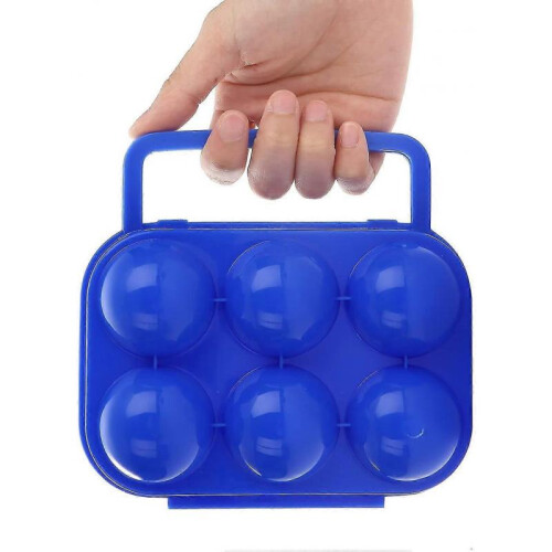 Egg Carriers with Handle,eggs Shockproof Container for Camping Travel 2