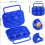 Egg Carriers with Handle,eggs Shockproof Container for Camping Travel 2