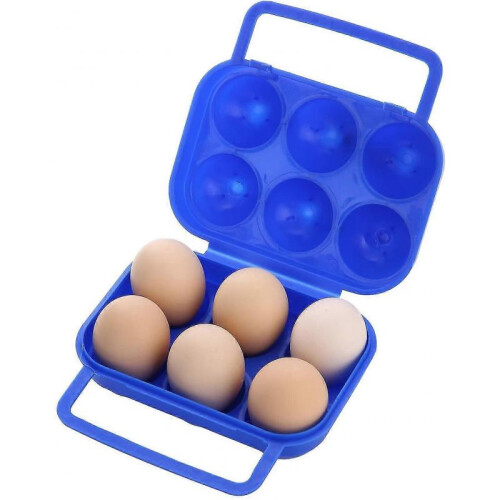 Egg Carriers with Handle,eggs Shockproof Container for Camping Travel