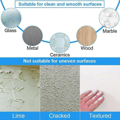 50-Pack Self-Adhesive Hooks Clear Plastic Ceiling Hooks Clear Adhesive Hooks Heavy Duty Wall Hooks 1