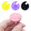 Nail Art Tools Mini Ring Tray Palette Nail Polish Glue Container Manicure Tools 4