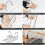 2 Pieces Pants Hangers Space Saving Hanger,stainless Steel Multifunction Foldable,white 4