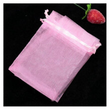 Gift Bag 10pcs Transparent Organza Bags Wedding Candy Box Packaging Birthday Party Gift Box Wrapping Multiple Usage (color : Pink, Gift Bag Size : 7x9
