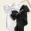 Solid Ribbon Long Silk Satin Tail Bow Hair Clips 2 Pieces 4