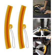 Rim Protector with Holes and Cord, Rim Protector with Holes and Cord, Motorcycle Rim Protector Tool - 2 Pack