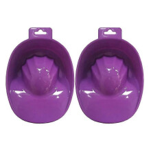 Manicure Bowl Soaking Plate Single Layer Square Nail Remover Water Hand Wash Bowl Nail Polish Remover Spa Tool