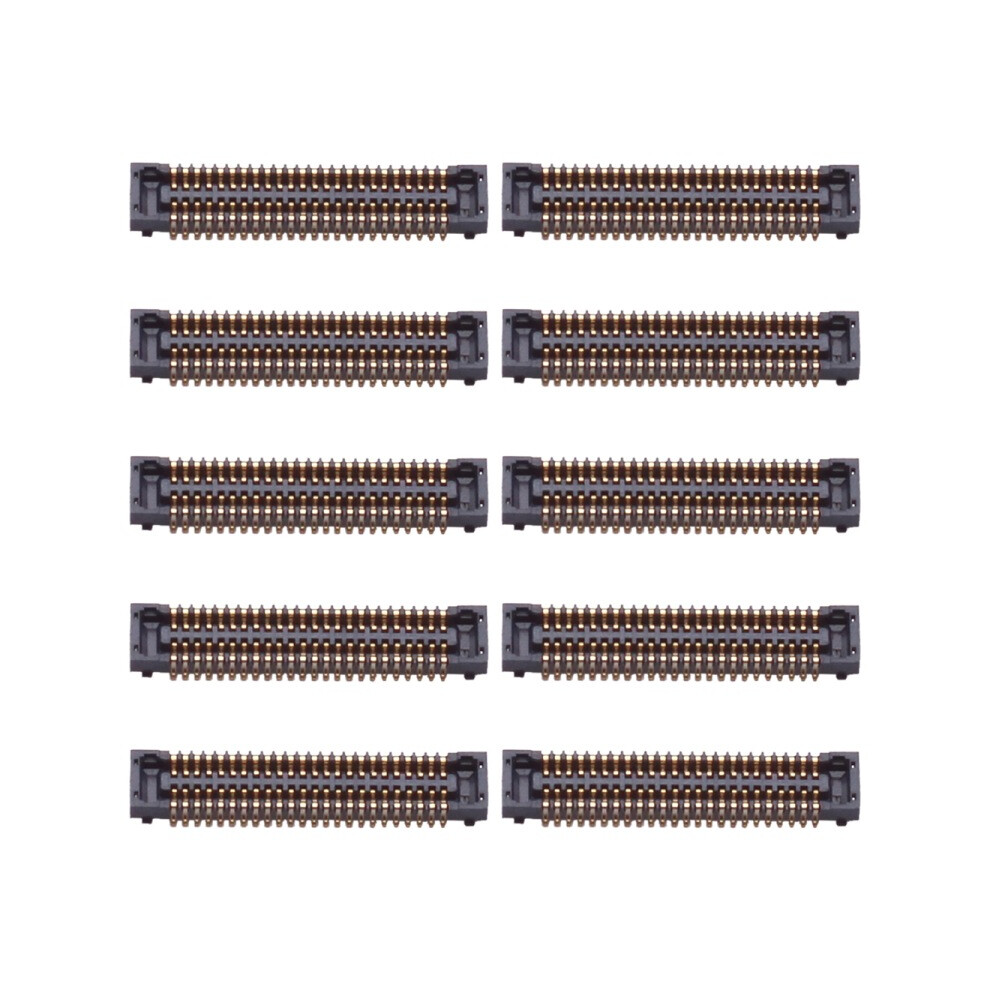 (For Samsung Galaxy A20 SM A205) For Samsung for Galaxy A20 SM-A205 10pcs charging FPC inline holder on motherboard