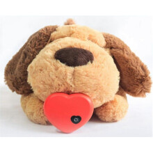 Puppy Toy Heartbeat Toy for Separation Anxiety Calming Behavioral aid Dog Training, Heartbeat Stuffed Animal Plush Toys for Soother Cuddle Snuggle Com