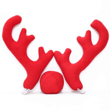 Cute Reindeer Antlers for Car Auto Truck Christmas Decoration Accessories Gift