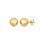 (6mm, GOLD) Premiumud korvakorut 1