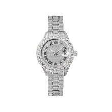 (3035-Silver) MISSFOX Pink Women Watch Luxury Small Face Elegant Quartz Watches For Ladiesewelry Mini Babe Soatches