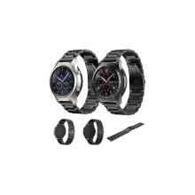 (Schwarz) Stahlarmband Edelstahl Uhr Galaxy Gear S3 Frontierclassic Hot