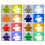 (Green)Reflective Pendant Ghost Style Safety Reflectors Gear Safe Reflector Keychain 4