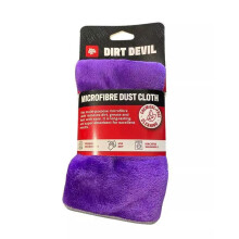 Dirt Devil Microfibre Reusable Cleaning Cloth 30 x 30cm Purple