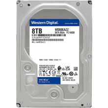 Western Digital Blue 8TB SATA III 3.5" Hard Drive-5640RPM, 128MB Cache