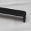 (128mm Handle) Matt Black Cupboard Handles Square D-Bar 5