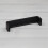 (128mm Handle) Matt Black Cupboard Handles Square D-Bar 6