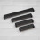 (128mm Handle) Matt Black Cupboard Handles Square D-Bar 12