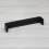 (160mm Handle) Matt Black Cupboard Handles Square D-Bar 4