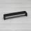 (160mm Handle) Matt Black Cupboard Handles Square D-Bar 3
