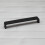 (192mm Handle) Matt Black Cupboard Handles Square D-Bar 3