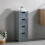 (Grey) Priano 4 Drawer Freestanding Storage Bathroom Unit 1