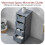 (Grey) Priano 4 Drawer Freestanding Storage Bathroom Unit 12