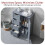 (Grey) Priano 4 Drawer 1 Door Freestanding Storage Unit 2