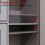 (Grey) Priano 4 Drawer 1 Door Freestanding Storage Unit 3