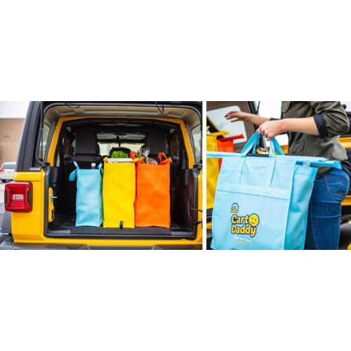 (Default) Cart Daddy - Scrub Daddy Reusable Shopping Bag System 2