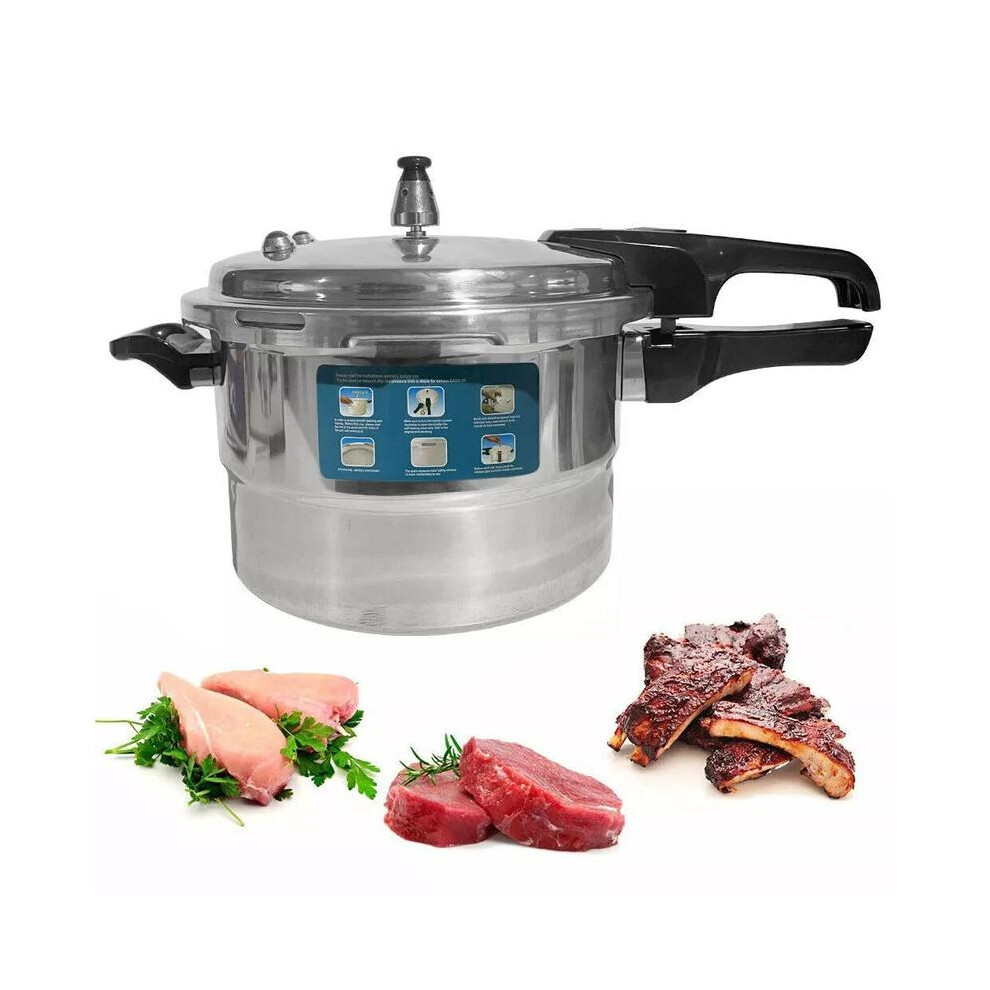 (7L) 3L/5L/7L Litre Aluminium Pressure Cooker - Kitchen Cookware Steamer Pot