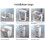 (Default) Lushhub 3 Compartment Laundry Baskets Laundry Sorter Rolling Laundry Hamper Organiser Plastic Lightweight Smooth - White 5