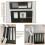 Mining Frame Mining Rig Case Support Itx/ Mini Atx for 8 Gpu(atx) 3