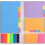 Sticky Notes Set, Divider Self-Adhesive Notepad Case for Planner Bullet Journal Notebook 5
