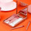 Easy-taken Travel Makeup Brush Set, 5pcs Mini Complete Function Cosmetic Brushes Kit with Mirror 2