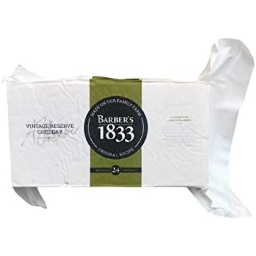 Barbers 1833 Vintage Cheddar Reserve cheese - 1.2kg