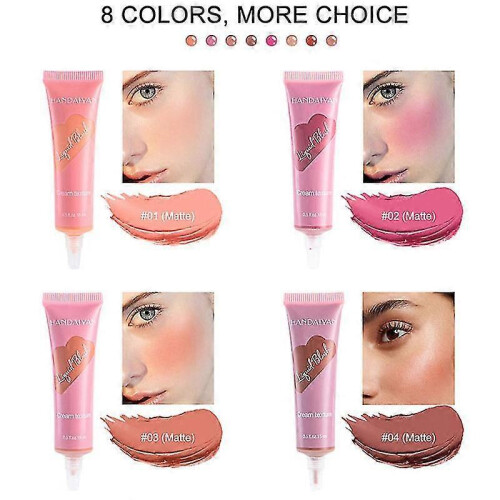 Liquid Makeup Blush Brighten Complexion Naturally Look Liquid Blush Long Lasting Cosmetic 2
