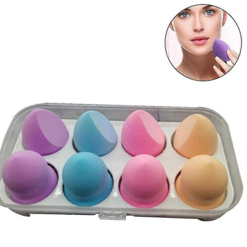 Makeup Sponge Set 8-Pack Beauty Sponge Blender for Makeup Blending Makeup Sponge Eggs