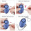 5 Pack 140db Personal Security Alarm Keychain with Led Light,personal Alarm 3