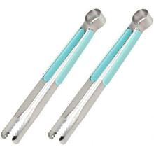 2pcs Bbq Food Clip Stainless Steel Heat Resistant Bbq Clamp Suitable for Outdoor Bbq Accessories